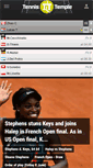 Mobile Screenshot of en.tennistemple.com